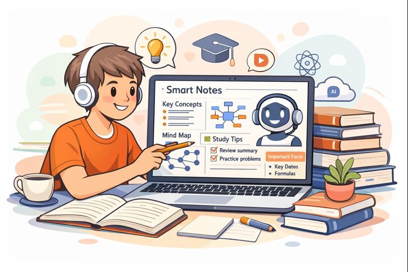 AI tools for students for studying and learning faster