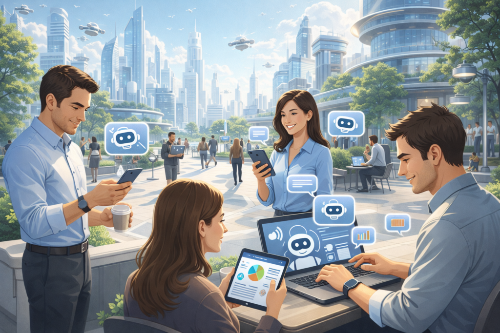 Future of AI tools for beginners in daily life and work