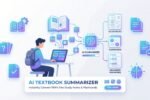 AI tools for summarizing textbooks converting textbook PDFs into notes and flashcards