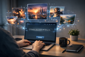 how to create images from text using AI for free